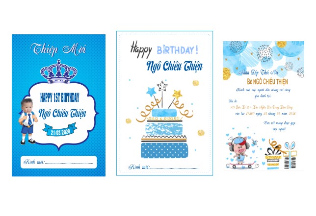 Mẫu thiệp mời sinh nhật 1  Happy birthday file AI  Diễn đàn chia sẻ file  thiết kế đồ họa miễn phí