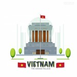Vector Lăng Chủ Tịch Việt Nam 2