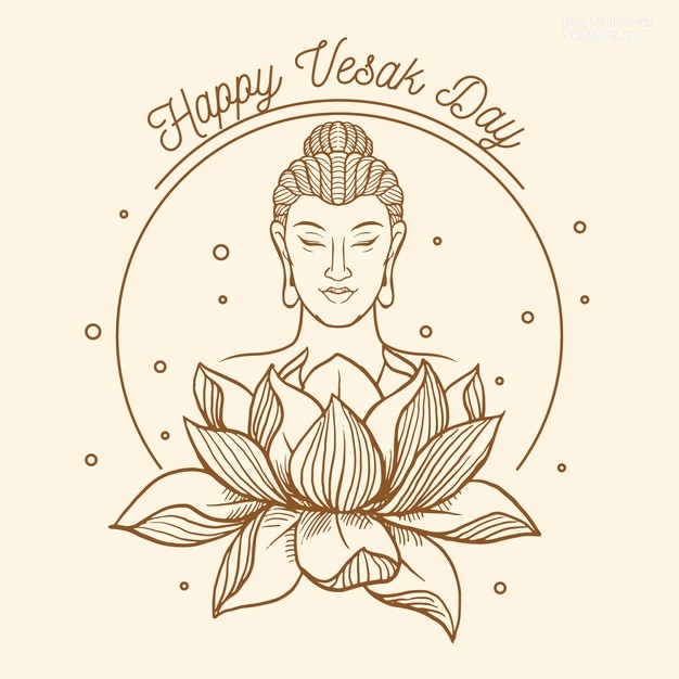 Tổng hợp hình vẽ hoa sen Phật Giáo đẹp ý nghĩa và đơn giản