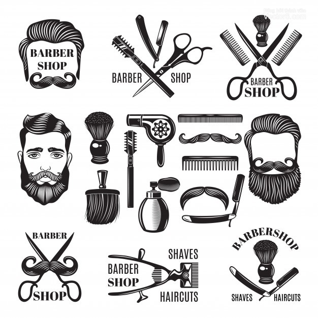 Cách tự thiết kế Logo cho tiệm tóc độc đáo ấn tượng