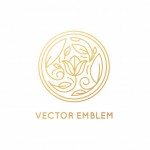 Vector Biểu Tượng Thiết Kế Logo Đơn Giản Và Thanh Lịch Theo Phong Cách Tuyến Tính Hợp Thời Trang Vector