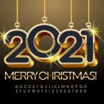 Giáng Sinh Và Năm Mới 2021 Vector 2