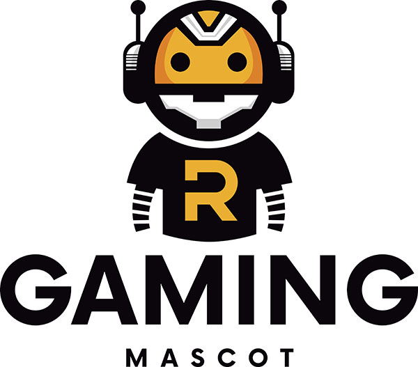 Vector Logo Mascot Robot Biểu Tượng Game Thủ - Free.Vector6.com