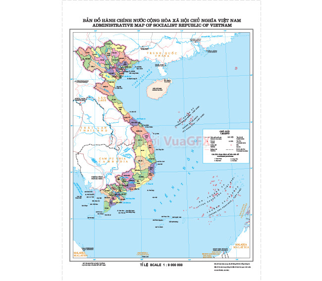 Vector bản đồ hành chính Việt Nam được thiết kế với độ chính xác và độ phân giải cao, cho phép bạn phóng to lên và chụp những chi tiết cần thiết. Bạn có thể sử dụng sản phẩm này để tham khảo khi cần cập nhật các bản đồ hoặc tìm hiểu về hành chính của Việt Nam.