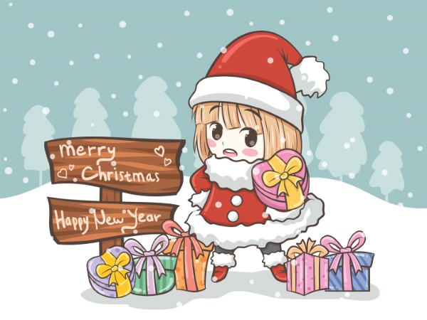 Tải hình nền giáng sinh cho máy tính - Tải hình nền Noel đẹp nhất | Anime  christmas, Christmas wallpaper hd, Kawaii christmas