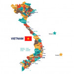 Bản Đồ Việt Nam Vector Chính Xác 03