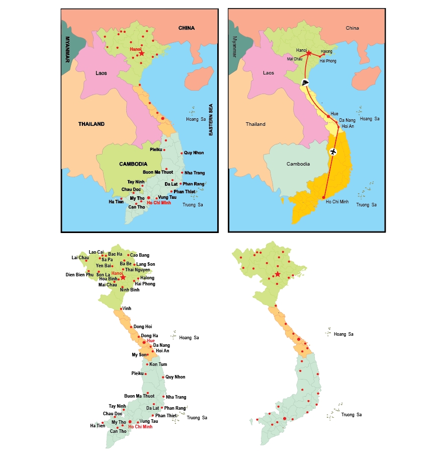 Với bản đồ Vector nước Việt Nam cập nhật đến năm 2024, bạn sẽ được khám phá cả nước một cách dễ dàng và thuận tiện. Từ Miền Bắc cho đến Miền Nam, bản đồ chính xác sẽ giúp bạn dễ dàng di chuyển và tìm hiểu về văn hóa và lịch sử của mỗi vùng.