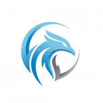 Logo Biểu Tượng Đại Bàng, Chim Ưng, Thiết Kế Vector 02