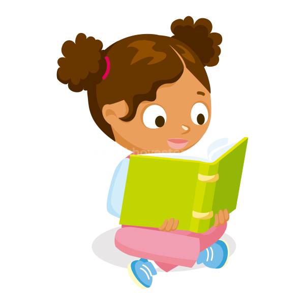 Trẻ Em, Mầm Non, Đọc Sách, Học Tập, Cô Bé, Tải hình PNG 348 -  